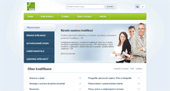 Desktop Screenshot of narodnikvalifikace.cz